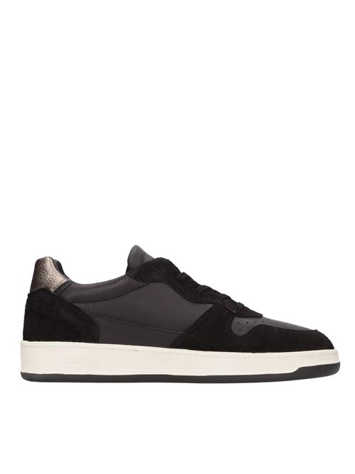 Sneakers in pelle e camoscio D.A.T.E. | COURT   2.0 POPNERO